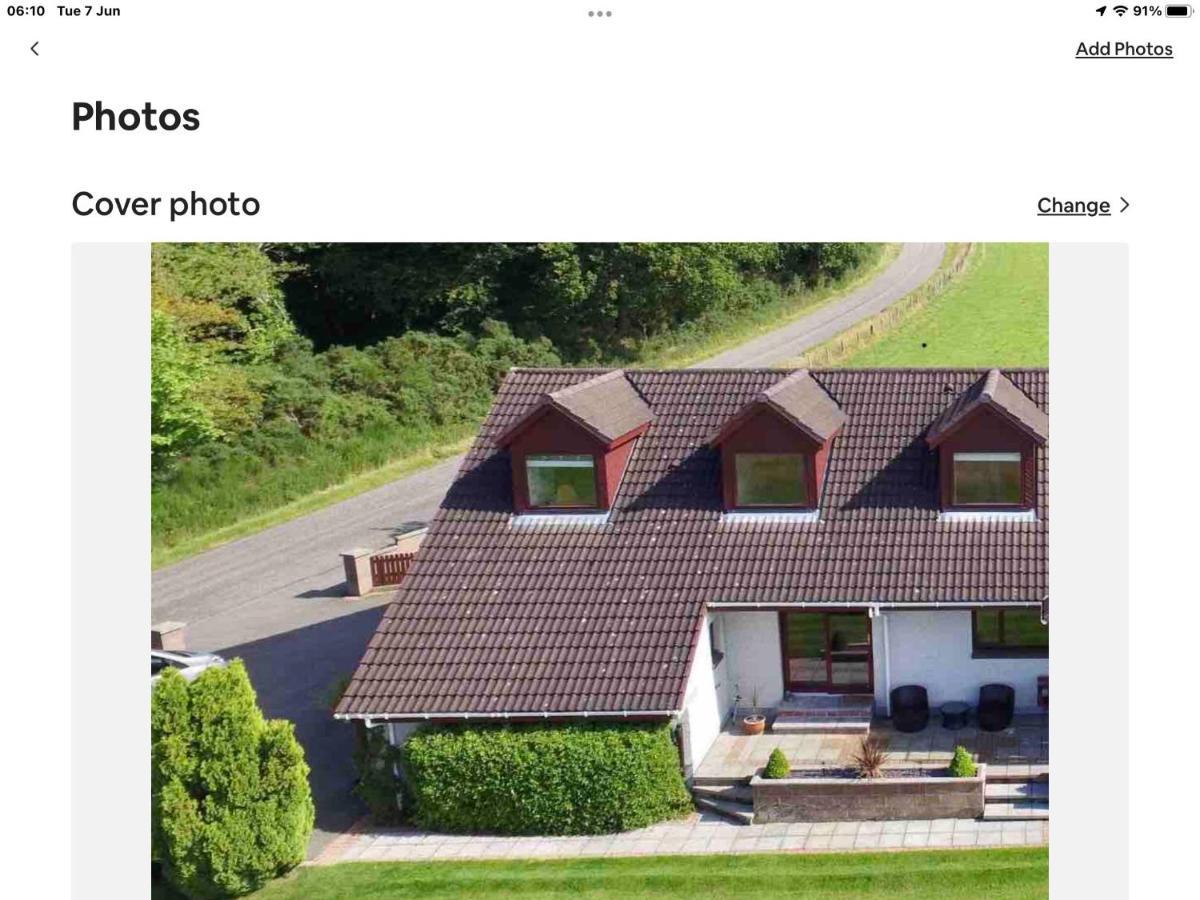 Ferienwohnung Bonny Vista Inverness Exterior foto